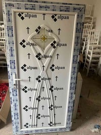 ٦ بيبان PVC • ١٩٥×٩٠ • جديد