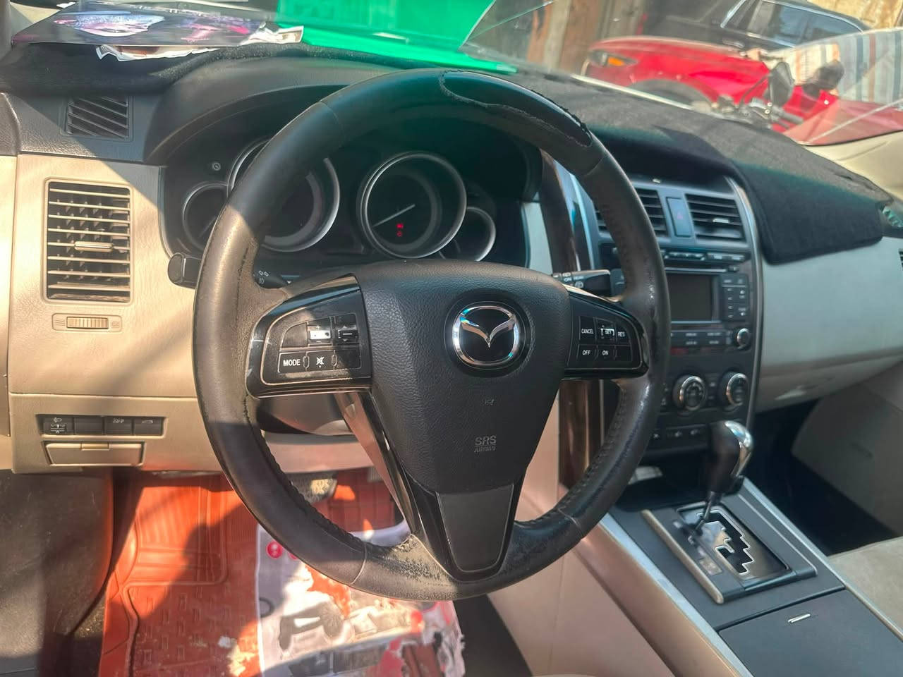 مازدا cx9موديل 12 خليجي سعر 85 ورقه وبيه مجال حك الجيه اي استفسار اتصل على صاحب السياره ***********
