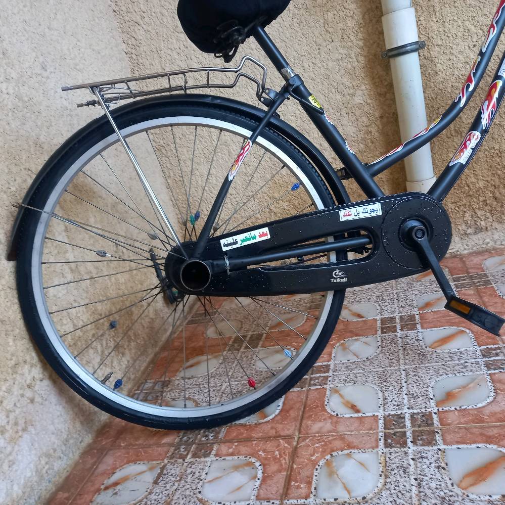 سلام عليكم  بايسكل موزه حجم 26 مكانه تكريت القادسيه  السعر 85 وبي مجال.30826550781