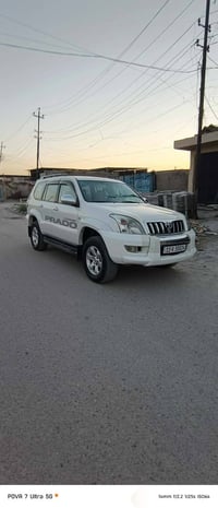 برادو للبيع موديل  2008  محرك سته سلندر  تبريد ثلج  تخم تاير جديد  شاش...