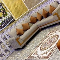 تخم للبيع 5مقاعد تفصال شركة قصر الخليج  بلوك اسود ٢٠  ملم استعمال قليل...