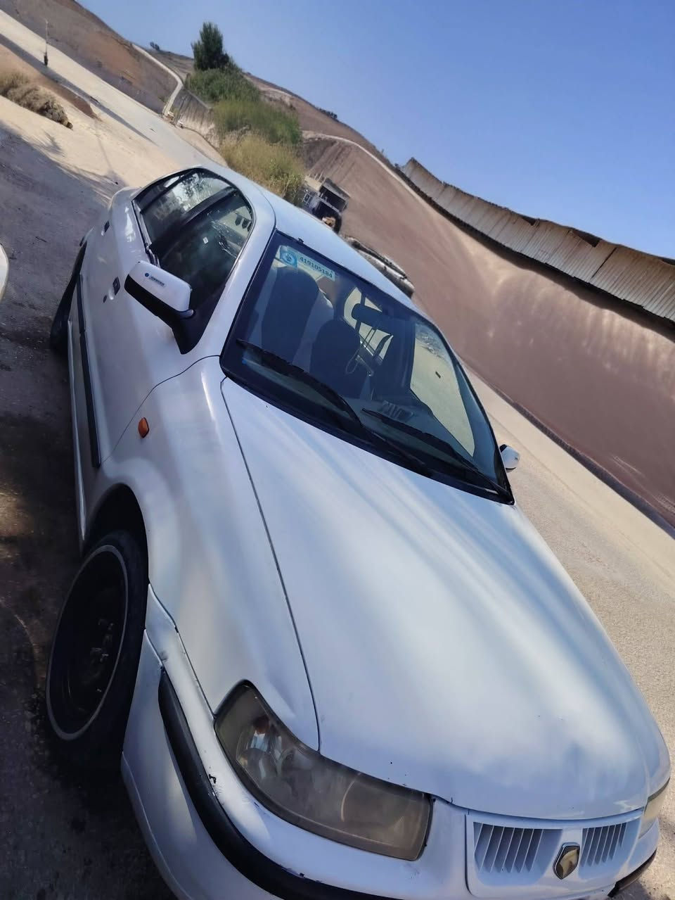 سمند موديل ١١ رقم بابل دولي تبريد مكينة حدادية بيضاء اللون خصوصي  مكفولة السعر ٣٨ اليحب يتصل على الرقم ***********
