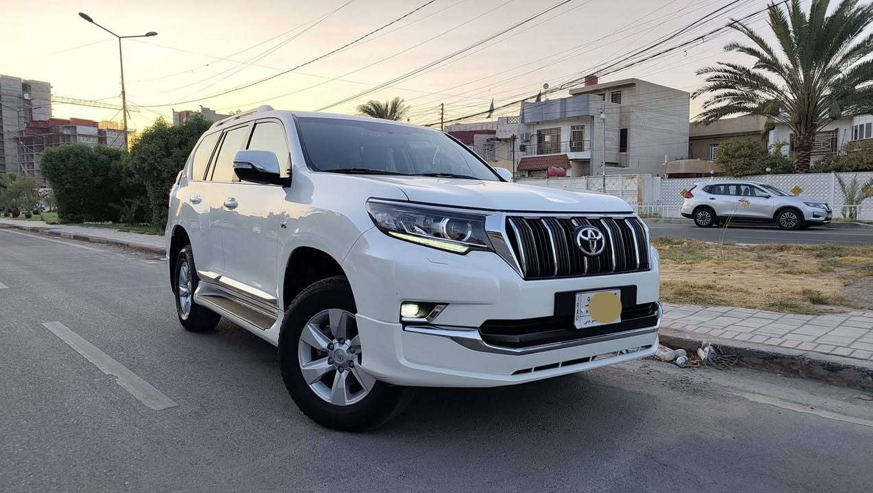 للبيع تويوتا برادو 
​الفئة: TX.L
​الموديل: 2020
​المحرك: 6 سلندر
​المقاعد: 7 راكب
​الخزان: دبل خزان
​فتحة السقف: بانوراما
​المرايا: كهربائية
​المقاعد: جلد + كهرباء
​الممشى: 82,000 كم
رقم بغداد مداور ثاني يوم 
​للاستفسار:
***********
