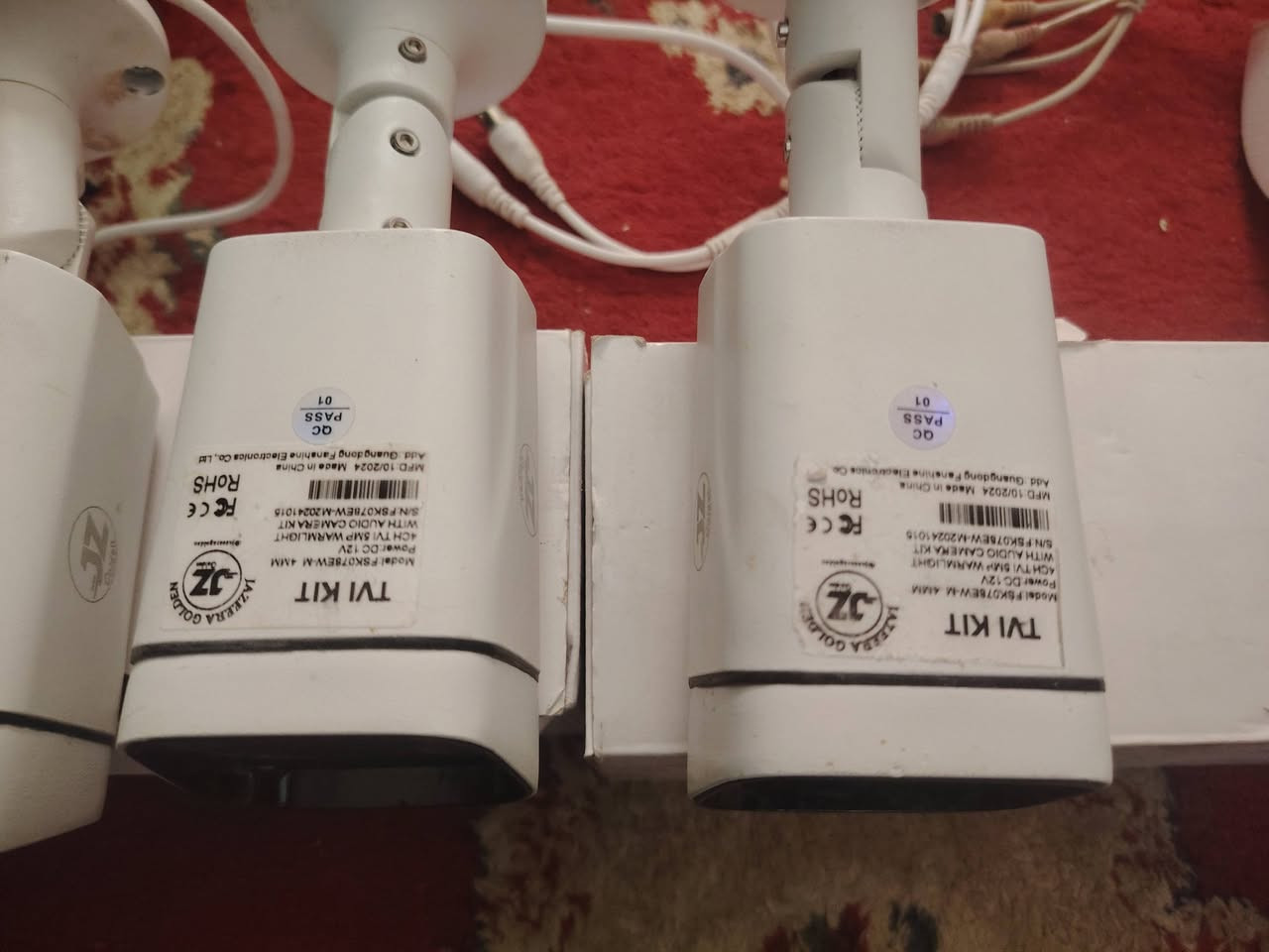 للبيع ٣كامرات شرط الشغل ٥ميكه بكسل سعرهن ٣٥ الف مكانهن النجف الشرف كوفه شارع ميثم التمار قرب دور الحوزه ***********
