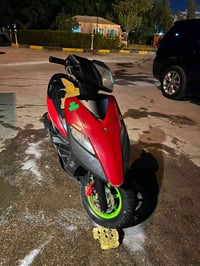 دراجة ثعلب جيتي ار مكينة بلادية كفرات بلادية ختم كهربائيات كلها شغالة ...