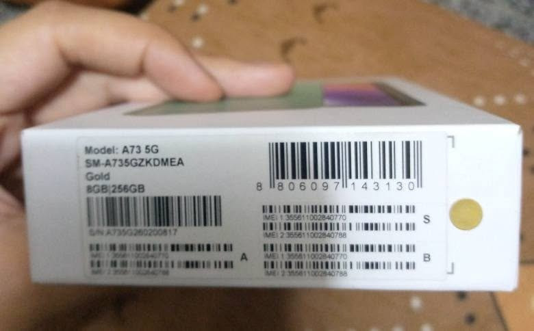 السلام عليكم جهاز  Samsung A73
5g 
مواصفاته بالصورة 
مستخدم يومين مستعجل ع بيعته اشتريتة 175 للبيع ب75 الف للاستفسار ***********
 موجود واتساب فقط
