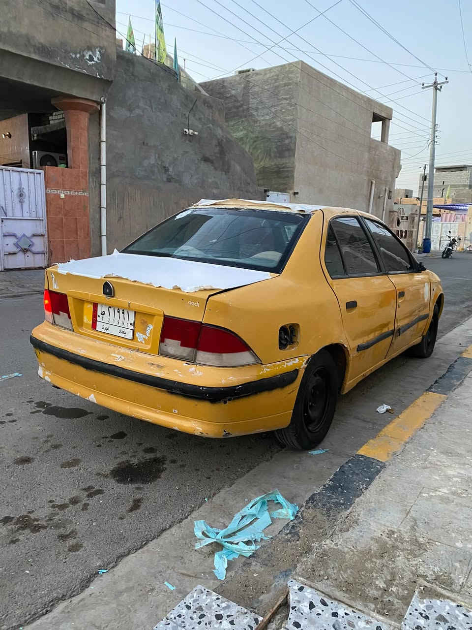 بيع أو مراوس حسب القناعه
سمند ٢٠١٠ رقم بغداد الماني 
مكينه كير جدد 
بلكات نوزلات جدد 
صدر امامي جديد خلفي نص عمر
تبريد عاطل 
السعر ١٧ وبيها مجال قليل 
***********
