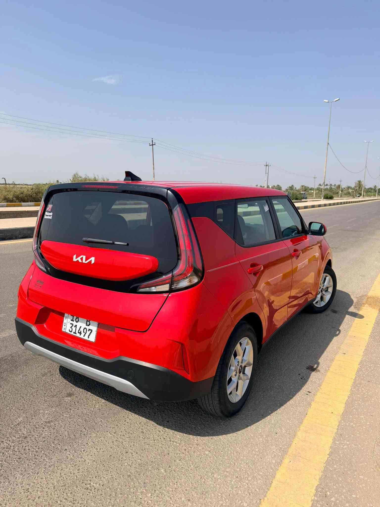 كيا سول • ٢٠٢٥ • حادث بدون صبغ