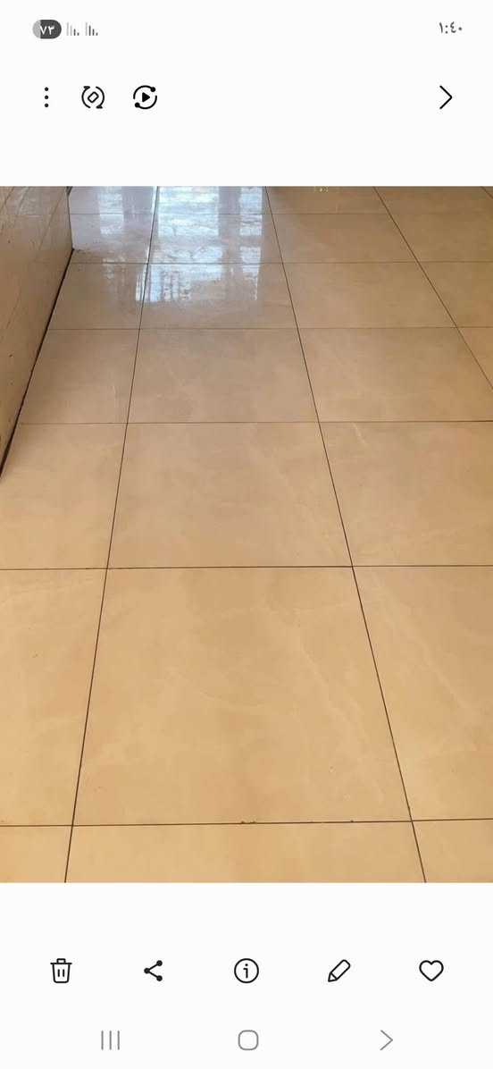 سلام عليكم شتغل تطبيك بورسلين +سيراميك الخالع وتنضيف وتطبيك رقمي ***********
