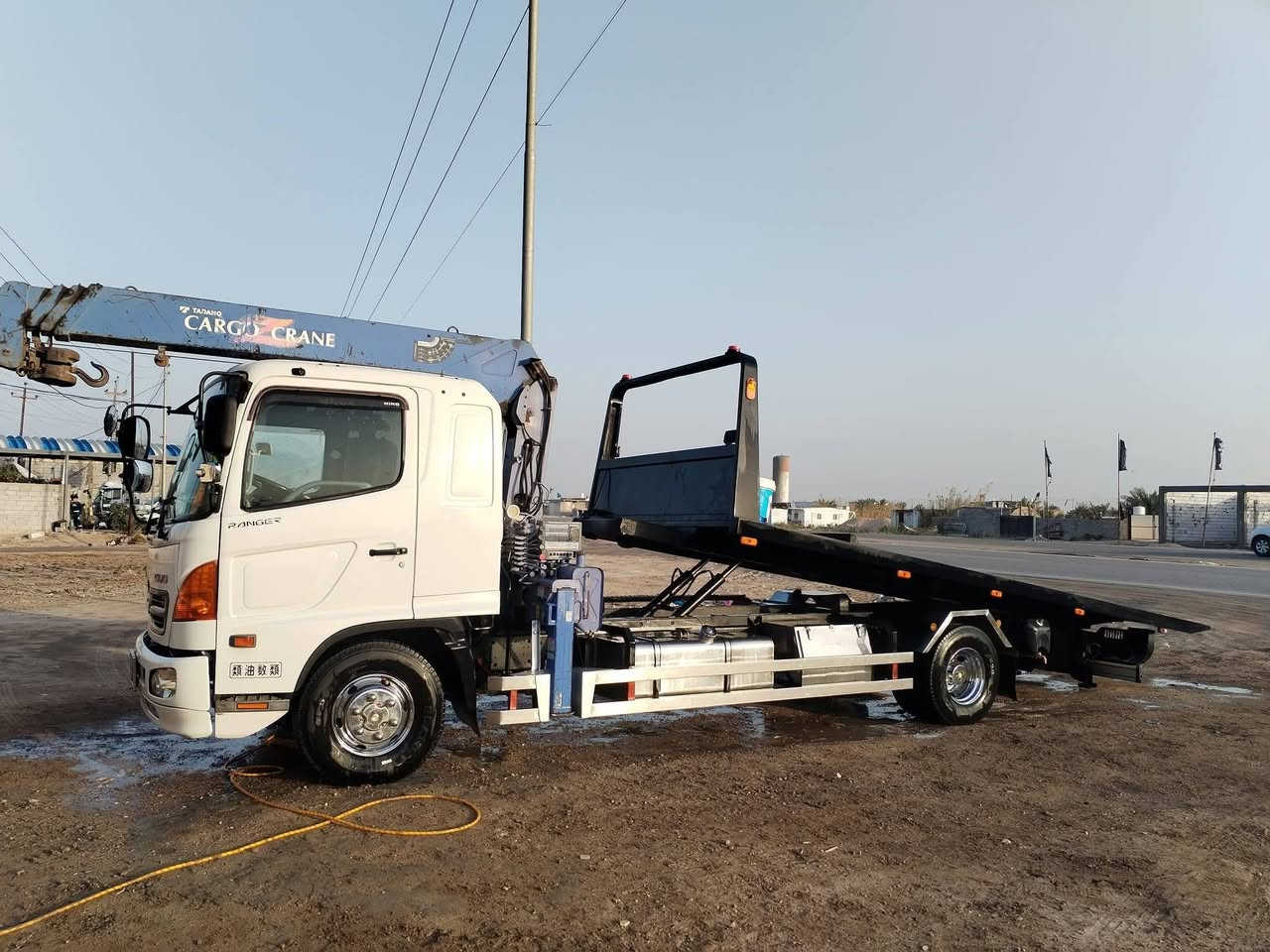 هينو شيطان • موديل ٢٠١٨ • كرين وسطح