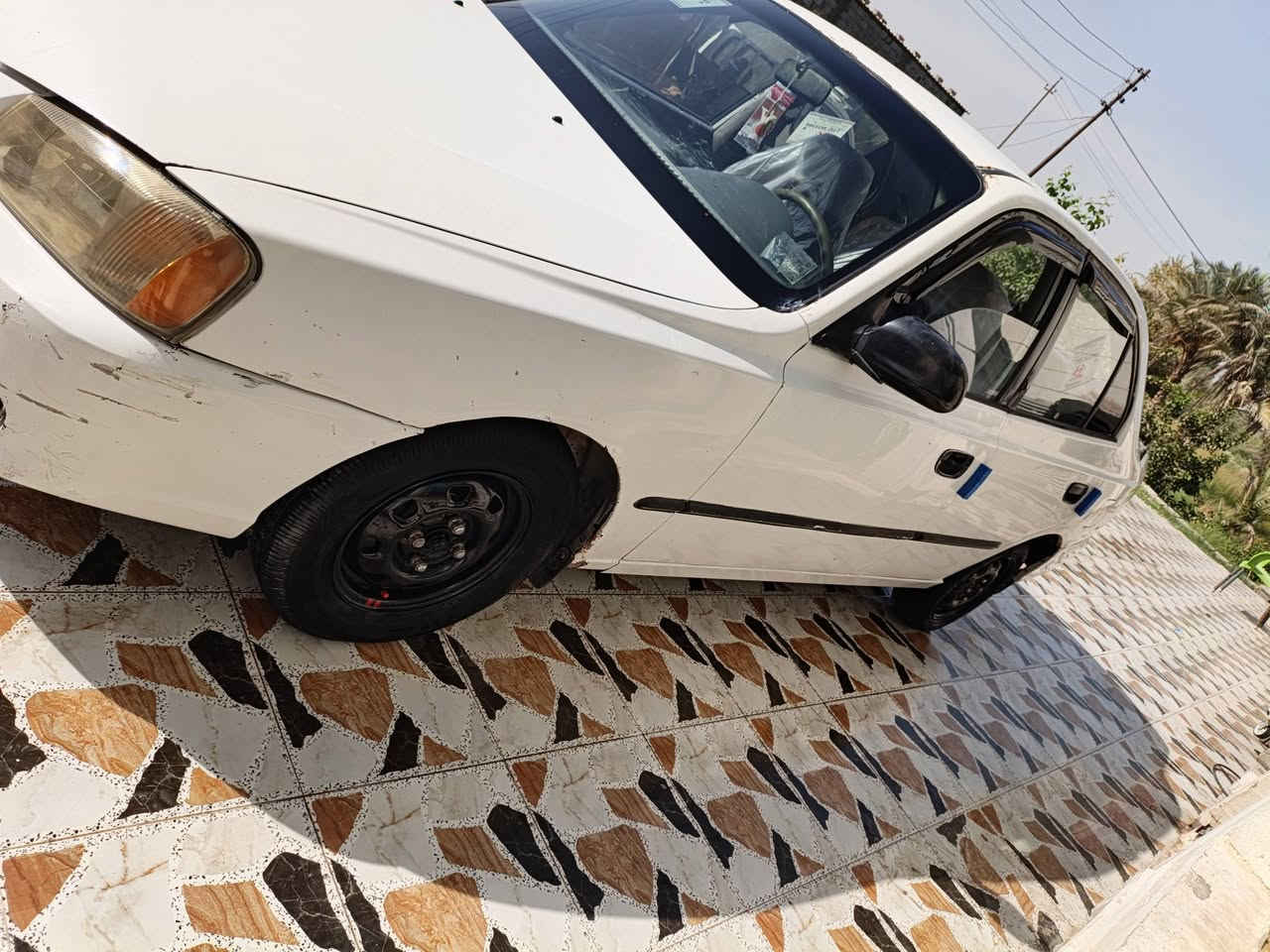 السلام عليكم سياره اكسنت لبيع موديل 2000 رقم بابل تحويل مباشر كير ومحرك خير من الله حداديه جاهز منظومه زنون جديد كهربايات كله شغاله السعر 32 وبيه مجال العنوان كربلاء طوريج رقم الهاتف ***********. مگلف بالنشر الخاص مغلق
