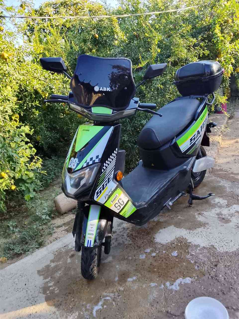 سلام عليكم 🌷دراجه، SAiGE, شحن
للبيع ✅ 
مديل 2025،

3تبديلات،، حساسات بيها تشغيل عن بعد كلها شغاله تجي تفحص وتاخذ 🎬✅

***********

