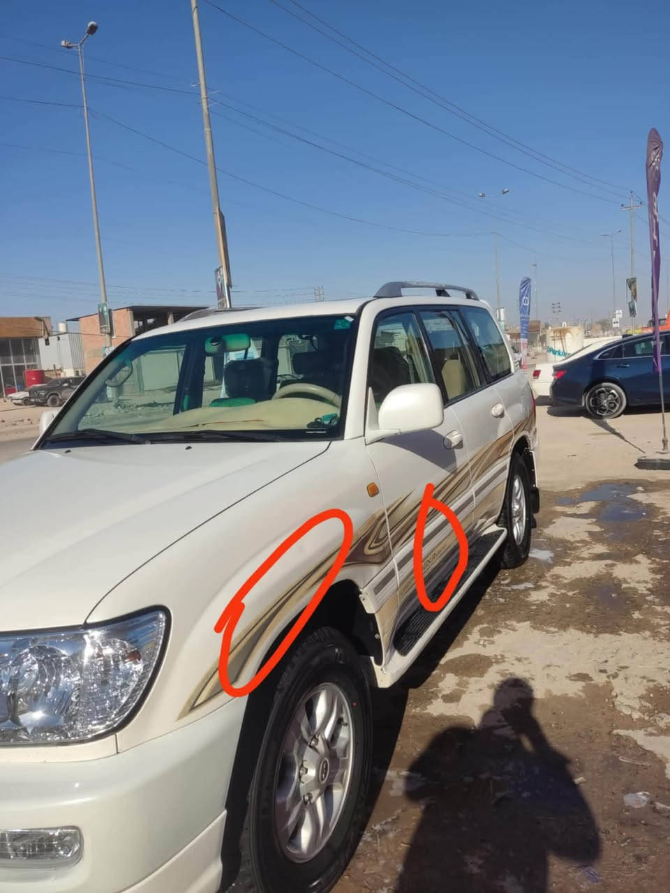لاندكروزر للبيع مديل 2007 اصل فول رقم بغداد دولي بسمنا مداور بيه جاملغ وباب صبغ فقط
السعر 185 وبيه مجال قليل عنوان النجف التواصل على الرقم فقط ***********
