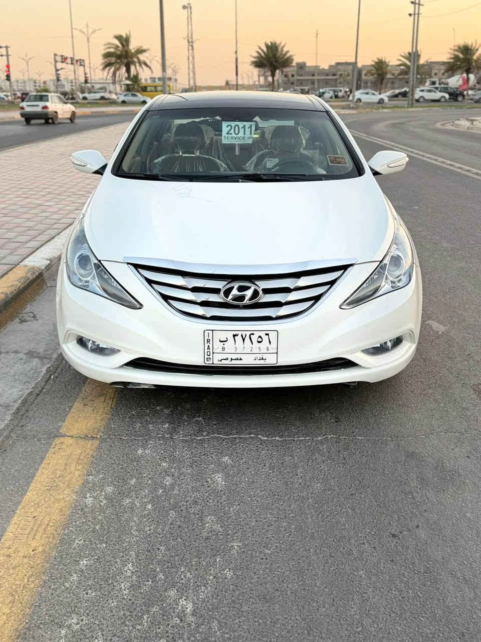 السلام عليكم 
سياره للبيع نوع سوناتا موديل 2011خليجي نص فؤؤل قطعتين كلير فقط والباقي كفاله كير مكينه حجم 2400تبريد تدفئه حداديه تخم تاير رقم بغداد مشروع وطني تحويل مباشر العنوان كربلاء السعر 108وبيه مجال بصيط حك الجيه انتصال فقط ***********
