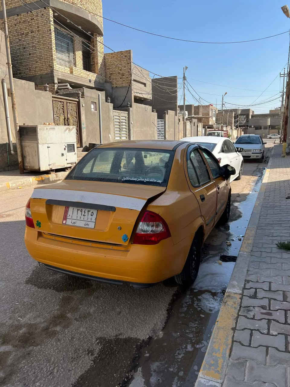 سياره طيبه موديل ١٨البيع او مراس بيجو بارص او سايبه بدون فرق راس ب راس
سياره مال جناي ماتعبك مداريه عل ايدي تبريد شغال حماوه نص ثابته وي تبريد وبل طريق خارخي صفر بدون تبريد ربع ثابته 

باتري +دينمه جدد 

تايرات ٨٠بل ميه 

لايتات زنون +مزدات جدد 

شواصي جدد مال شركة لا خياس ولا فطر ولا ملعوب بيهن 

راعيه يمنه جيرانه بس يريد مدوار  هيه مصفره غرمات ٢٠٠تريد اصفرهن لك تريد تنزل من سعره 

ضربه مالته (باب خلفي وجاملغ جهت سايق بيها خيسات بصيطه) 

العنوان الديوانية حي الحضارة هاذا الرقم بي وتساب  ‏‪***********‬‏

