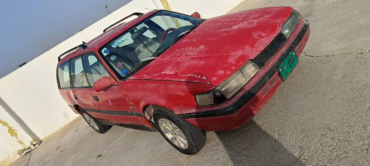 مازدا 8 • ابيض • حادث امامي
