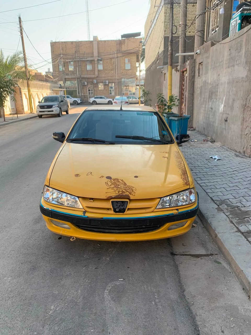 بيجو بارص ايراني موديل ٢٠١٣
رقم جديد ديوانية

مصفرة هيئة وغرامات

مداور ثاني يوم شرط مداور

بيها ضربة بجم فقط بنيد و جاملخ السايق 

١-مكينة بيها براص

٢-كير ايراني مكفول

٣-كهربائيات شغالة

٤-تبريد شغال ١٠٠ بل١٠٠

٥-تخم تاير تعبان

٦-كشنات نظيفة بس كشن السايق مكسور

مداور مباشر فقط مداور

البيع لظروف صحية ١٨ بيها مجال كلش قليل 

فقط والله صارف عليها هواي واني خسران بيها

رقم الهاتف (***********)

تخابرني او تراسلني اني موجود
