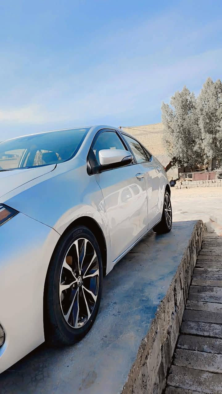 كرولا موديل ١٩ اس اي ظررها خشم البونيد ومبدل بلادي والباب صبغ بدون  اثر شخط يعني بدون ظربه دواخل كير مكينه شرط تخم تاير صدر كله جديد السونار وصورر الظرر هم موجودات السعر ١٣٥ وبيه مجال العنوان ديالئ بعقوبه *********** اخوان مكلف بلنشر اتصلو ع رقم
