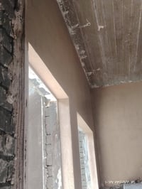 خلفه جص وبياض من الرمادي هذاشغلي سعر المتر ونص وساكن باابوغريب باابومن...