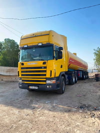 للبيع سكانيا موديل 2002 مكينه V8/480 تانكي نضيف تكيال وجي بي اس جديد م...
