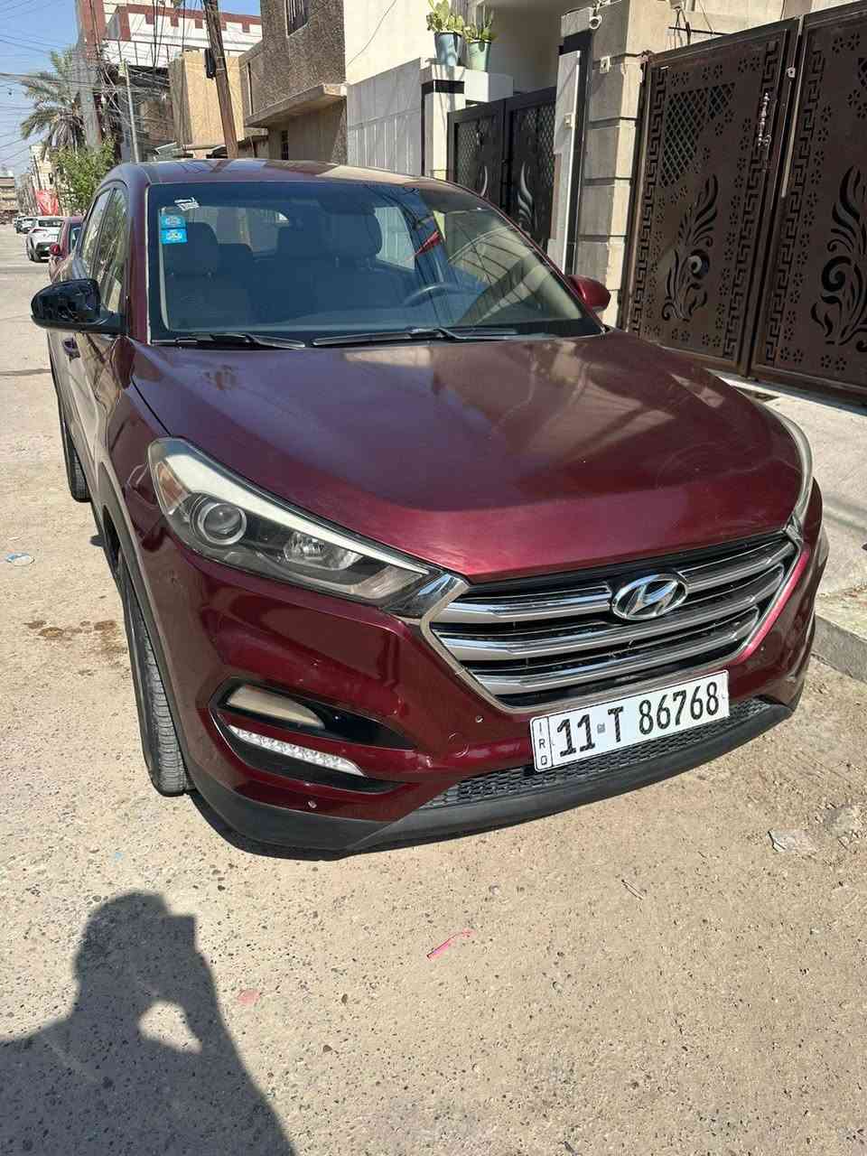 هونداي توسان وارد أمريكي لون كرزي 2016 رقم بغداد بأسمي بدون ايرباك بدون تبديل البنيد مصلحه نفس حادثة بالمنشور السعر 230$وبيه مجال الاتصال ***********
