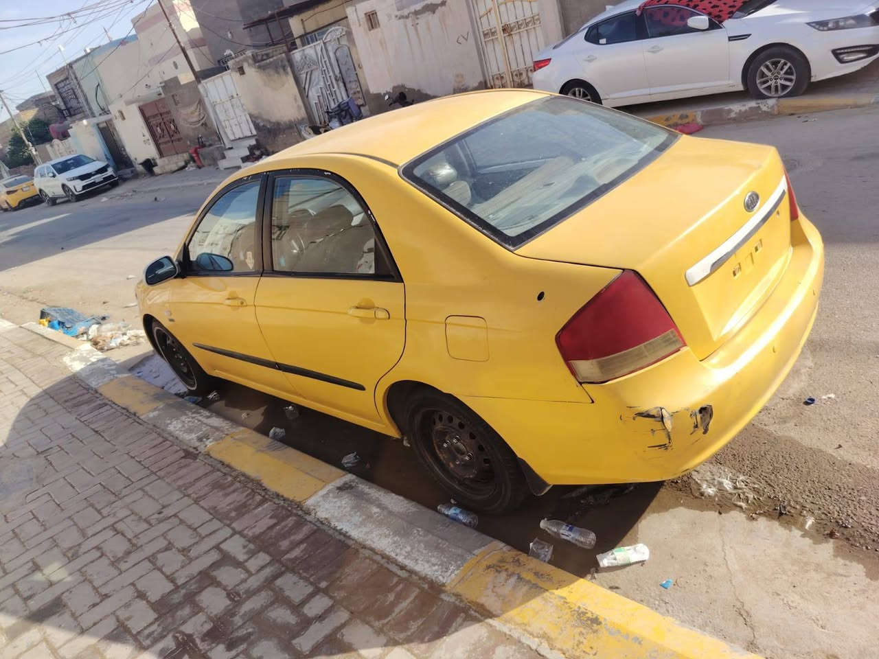 السلام عليكم كيا سبكترا 2008 وارد امريكي ضربه بجاملق الوره بسمس صدر جديد كير جديد مكان السيارة الدوانيه بيها نواقص قليل تبريد مايشتغل رقم دولي عندي وصل الرقام سنويه جديد بسمي 65وبيها مجال قليل حك الجيه ***********مامتواجد على النت الرقم السيارة نبار الرقم نكليزي
