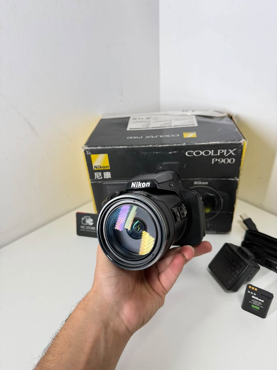 Nikon P900 • نظيفة • زووم معطل