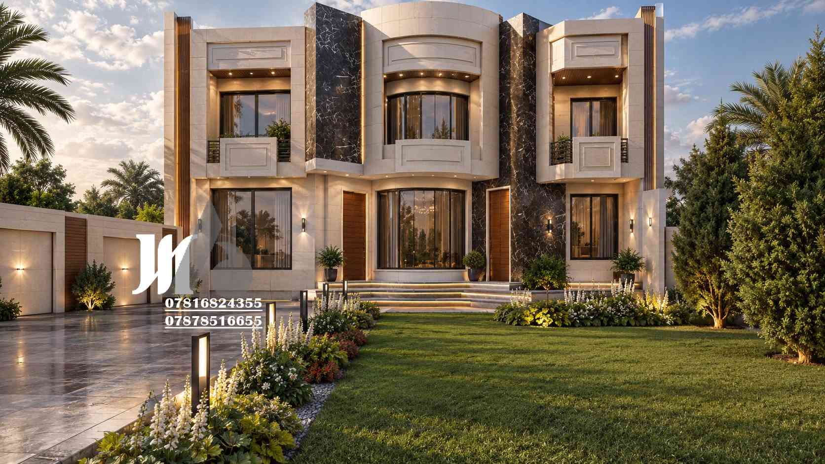 ديكور خارجي • واجهة دار • بابل