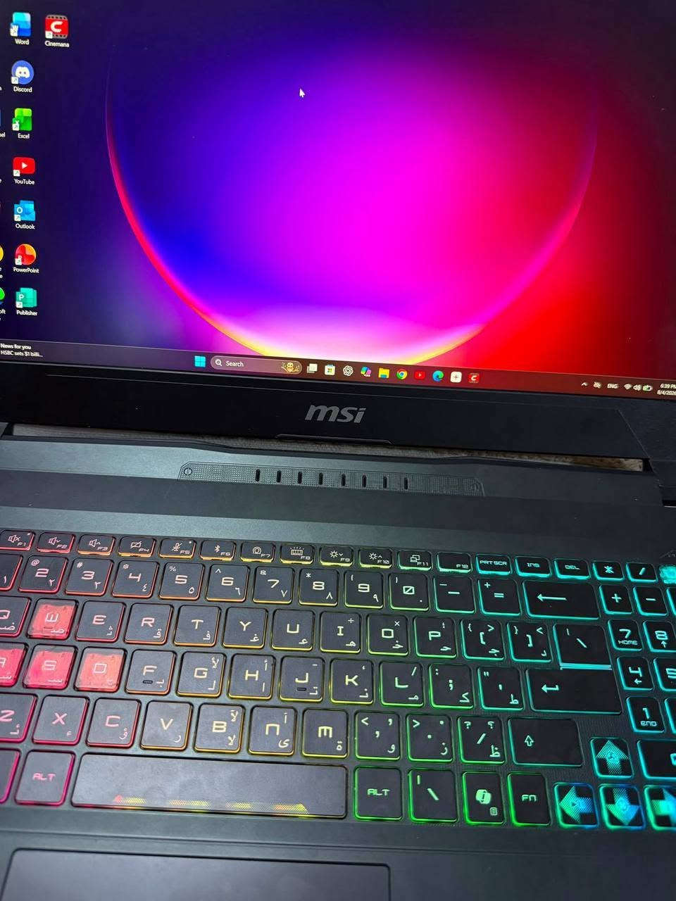 لابتوب للبيع
السلام عليكم، لابتوب كيمنك للبيع 
MSI Katana 15 HX B14W, Intel Core i9-14900HX, RAM 16GB, SSD 1TB, NVIDIA RTX 5070 8GB 2k 165hz

استعمال اقل الشهر. بعدها داخل الضمان عد النبع
جديدة حرفيا
سبب البيع، انا كضيت عمري ع ال macos
عطلت لابتوبي القديمة جبت هاي عود للتغيير وتندمت بقيت استعمل لابتوب الشركة وعايفها نايمة بالبيت

السعر 2 و400 وبيه مجال

للتواصل ***********
واتس اب 
الماسنجر يعلك عدي
