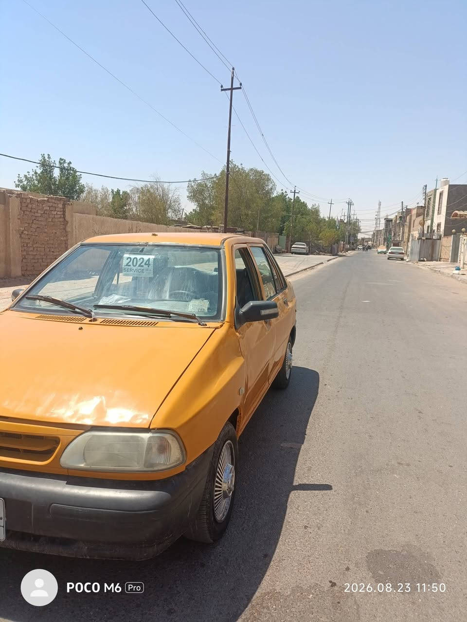 مكلف بالنشر ...
سياره سايبا موديل 2012 جاهزة گير محرك تخم تاير صبغ عام للجمالية رقم نجف مكانها نجف السعر 14 بيها مجال للطيبين استفسار الاتصال 👈👈***********

