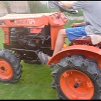 كابوتا B6000 • شغالة • زنجيل مقطوع