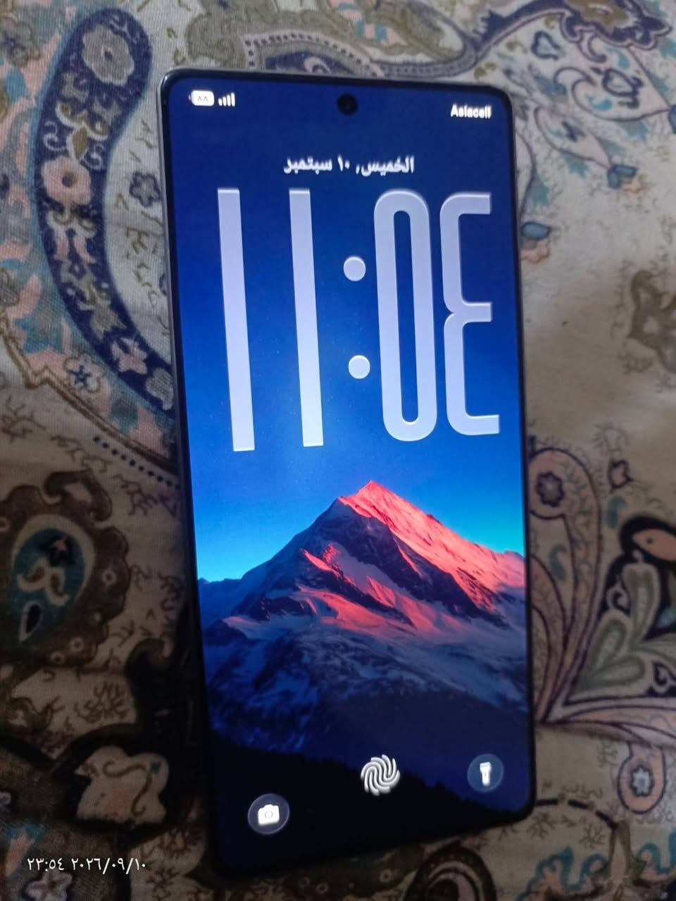 السلام عليكم انفنكس نوت ٥٠ برو للبيع مادخل صيانه ابد جهاز جديد سعره ٣٥٠ وبي مجال ، ***********

نص مكتوب في الصور:
- ١١:٠٤
- هاتفي
- ٢٠٢٦/٠٩/١٠ ٢٣:٥٤
- إصدار Android
- < 16
- الشاشة
- 1,7V8" Super-Resolution
- EyeComfort Display
- البطارية
- 5200mAh
- الكاميرا الأمامية
- 32M
- الكاميرا الخلفية
- 50M+8M
- RAM
- ١٢,٠٠ غ.ب+٦,٠٠ غ.ب <
- وحدة المعالجة
- المركزية
- Helio G100
- Ultimate
- الطراز
- Infinix X6855
- التخزين
- ٢٥٦ غ.ب / ١٤٢ غ.ب <
- اسم الجهاز
- < Infinix NOTE 50 Pro