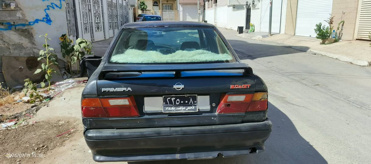 نیسان بلیمەر مۆدیل 1991 ئاڕم پلاستیک سلیمانی بەشەرتی ئاڕم و ئەولیات  گێڕ و مەکینە بەشەرت مووس و بڕاوە لیدران خایس ی نیە سەیارەکە تابڵی توند و تۆڵە بی کیشەیە کارەبایێ کامل مەزبوت ئەشیایی تەبریدی پیوەیە  . 

شوین //ڕانیە
سحر//13 و معامەلە
ژ.م//*********** رانية, السليمانية

نص مكتوب في الصور:
- 2026/07/11 15:17
- 2026/07/15 13:18
- 2026/07/11 15:18