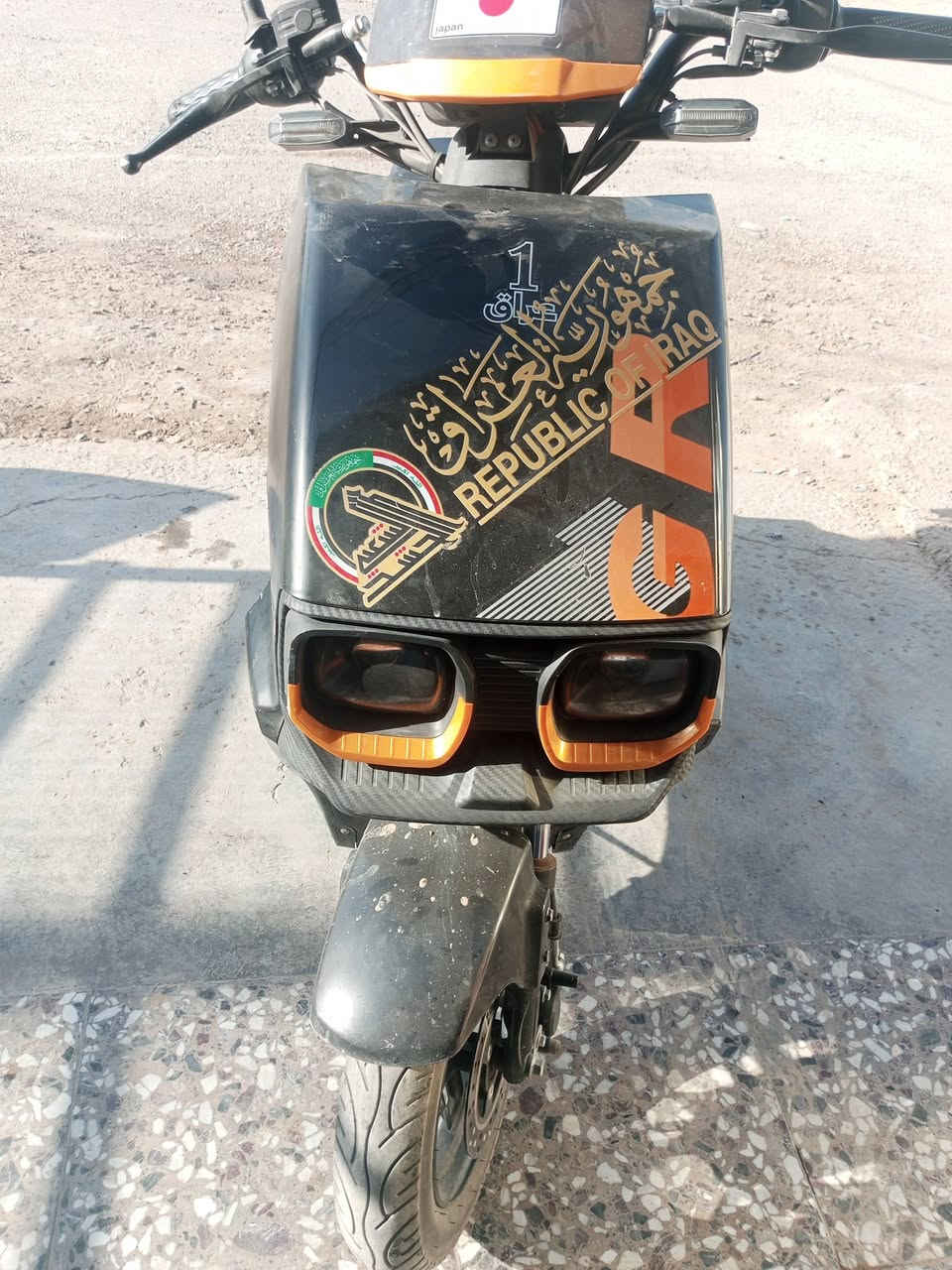 سلام عليكم درجه شحن للبيع الدرجه ما بيه اي نقص غير  باتري1 الدرجه نضيفه ما بيها اي نقص غير الباتري + مستعجل على بيعته السعر 350 وبيه مجال (المكان بغداد الدوره)الرقم ***********

