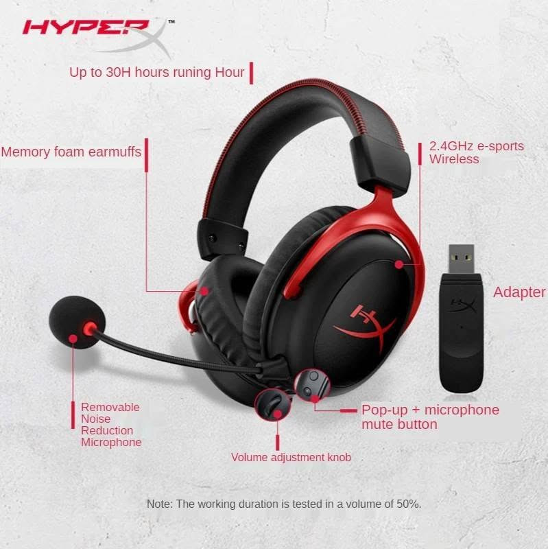 صباح الخير ...
حبشكلات حارة ومكسبة 
خل يلعب الفقير
Razer Viper V2 Pro Hyperspeed 30K DPI Wireless 
يفيد جماعة Csgo أوبن بوكس نظيف جداً

HyperX Cloud II Wireless  
نظافة 100% مستعملة قليل جداً

Keyboard Ajaz Ak820 ميكانكل
نظيف جداً
اخوان أي قطعة تعجبكم موجود خاص 
والتوصيل موجود
وشرط بنص قيمة الجديد

نص مكتوب في الصور:
- HYPER Up to 30H hours runing Hour Memory foam earmuffs 2.4GHz e-sports Wireless Adapter Removable Noise Reduction Microphone Volume adjustment knob Pop-up + microphone mute button Note: The working duration is tested in a volume of 50%.