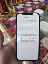 12 برو ماكس ذاكره 256 بطاريه 93 جهاز مال معاتب انطي بي ضمان مدة الحياة...