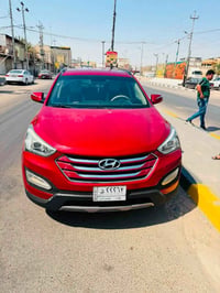 سنتافي البيع موديل ٢٠١٦السياره  بيه مدكر وبنيد ضرر كلش خفيف بدون معجون...