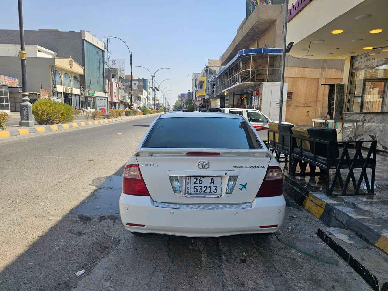 السلام عليكم
كورلا ٢٠٠٧ خليجي محرك ١٨٠٠
السياره مكفوله من گير ومحرك وتبريد 
والسياره كلين نظيفه عدا التكحيلات بيه شويه بارد بل جاملغ 
السياره نظيفه ودواخلها نظيف ومطلوب عليها ٩٧ وبيها مجال بسيط 
للتواصل على الرقم 
***********
