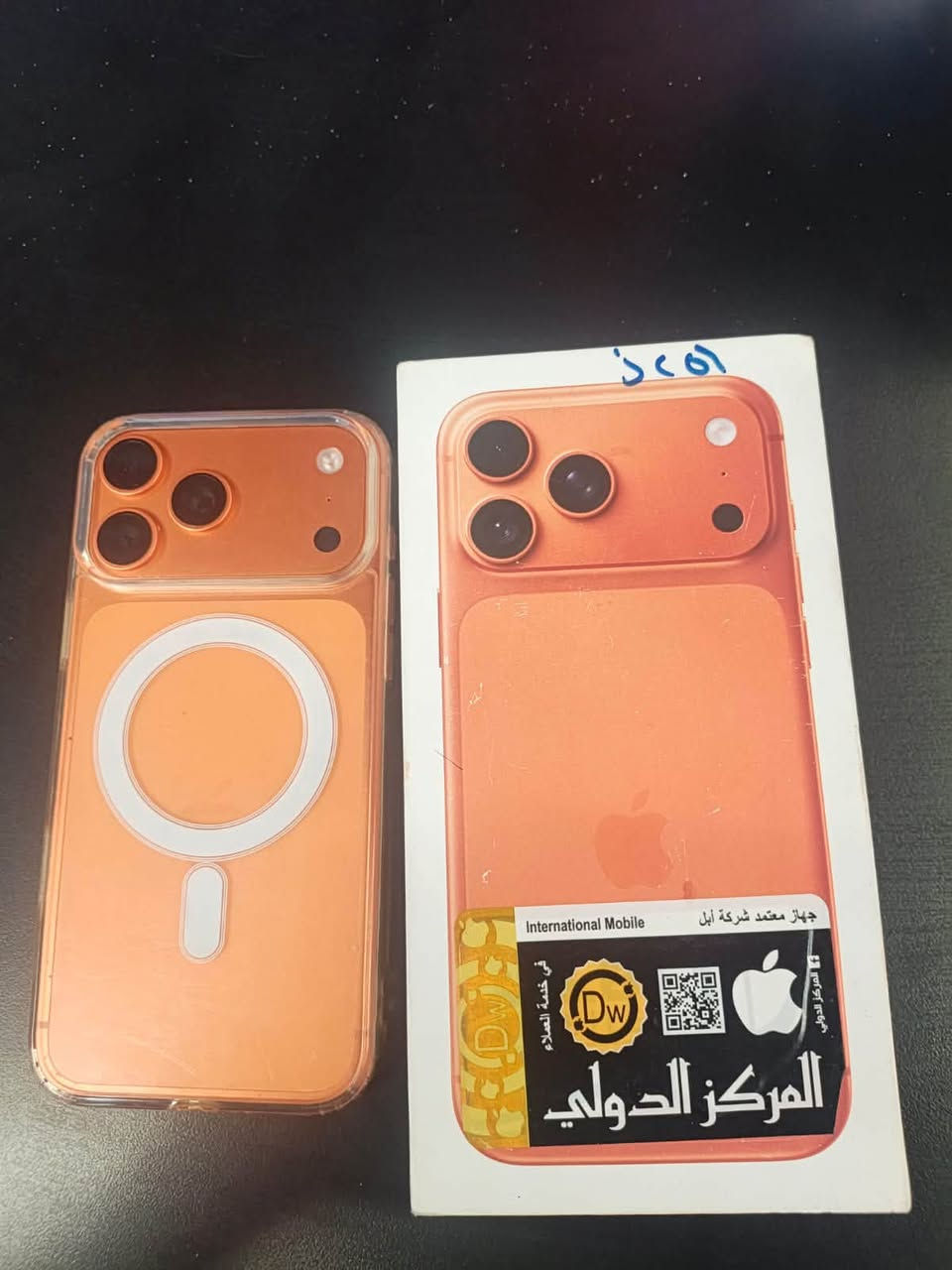 📱 للبيع iPhone 17 Pro Max
✨ الذاكرة: 256GB

📶 حالة الشريحة: eSIM

🔋 دورات الشحن: 23 دورة فقط

⏱️ مدة الاستخدام: أقل من شهر

✅ الجهاز نظيف جداً وحالته ممتازة

💯 استخدام شخصي وخفيف

💰 السعر: للاستفسار

📞 للتواصل:***********
