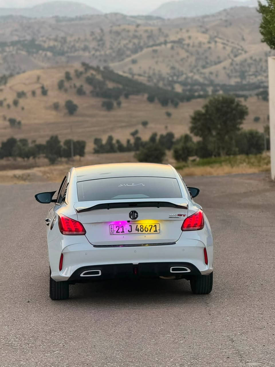 MG GT 2025 گێڕ عادی
ئێمجی گێڕ عادی 2025 - 12,000 ڕۆیشتوە 
بێ بۆیاخ بێ سارد بێ چاڵ بێ شوخت 
سەیارەکە سفر سفرە لەسەر دەقی شەریکەیە هەموو گیانی 
کامل مەسرەف و جوانکاری بۆ کراوە 
ڕۆنی مۆتۆسێڵی تێکراوە. بەنزین بەس محەسەن و سۆپەری تێکراوە دیلکۆو شتی نیە 
کامل گاعی سەر دۆسە 
ئاوێنە باتمان 
کامل پارچەی کاربۆن فایبەری ناوەکەی 
ناو سنوق 
سەردۆسەی ئاسنی لێدراوە 
سکوبی جام 
سەقفی ڕەش کراوە بە لەزگە 
دسکی دەرگاو باڵی سەر سنوق و زۆر شتیتر…. 
شوێن سلێمانی / *********** 
فایبەر و واتساپی لەسەرە تکایە کۆمێنت مەنوسن

