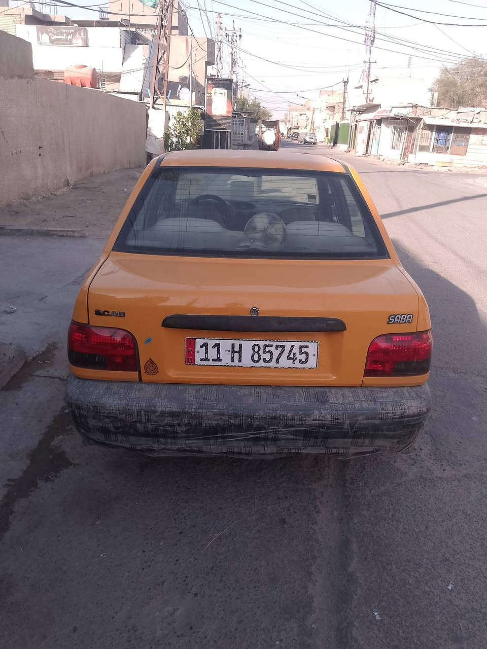 سايبا للبيع موديل20 خير من الله نظيفة حلوة كير محرك شواصي كفالة سيارة مابيه ولا قطرة صبغ                  مصفرة هيئة و غرامات بأسمي تحويل ثاني يوم رقم E 
سعره 53 وبيه مجال سهلة 
مكاني بغداد البياع 
هاذ رقمي ‏***********
