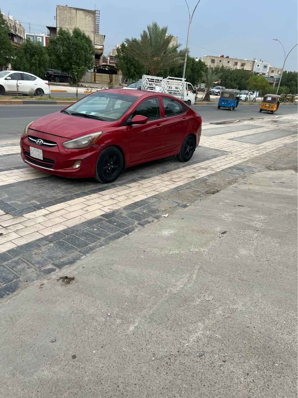 اكسنت • محرك ١٦٠٠ • حادث