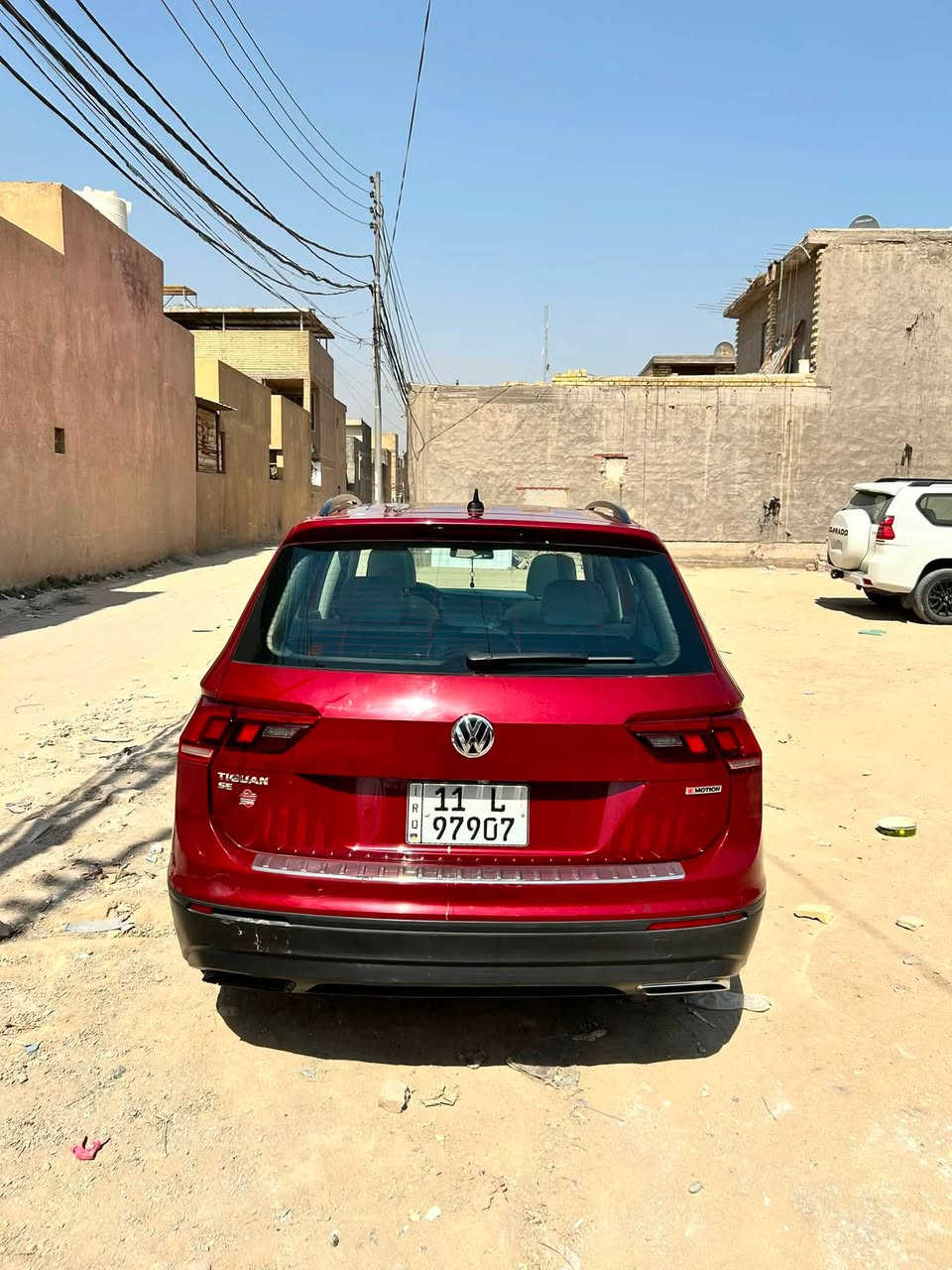 السلام عليكم تيكوان فول مواصفات SEحادث جانبي بجم كبس داخل جلد ابيض رقم بغداد بسمي السعر 135 وبيها مجال (***********) موديل 2019 محرك 20 تيربو تشتغل على بانزين عادي مكان السيارة كربلاء وبغداد
