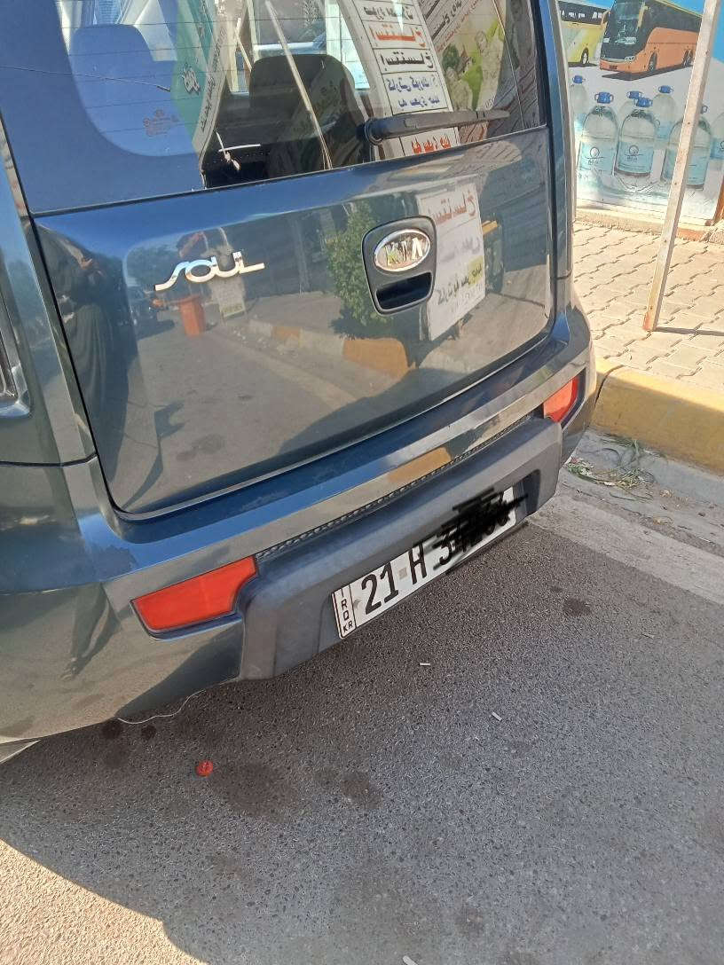 كيا سول 2010 باسمي رقم سليمانيه دولي سنيه لحد شهر 9 2027 بيها قطعتين مع هلال خلفي وشويه بارد كير ومحرك شرط مكاني كركوك رحيم اوه 
*********** كركوك, العراق
