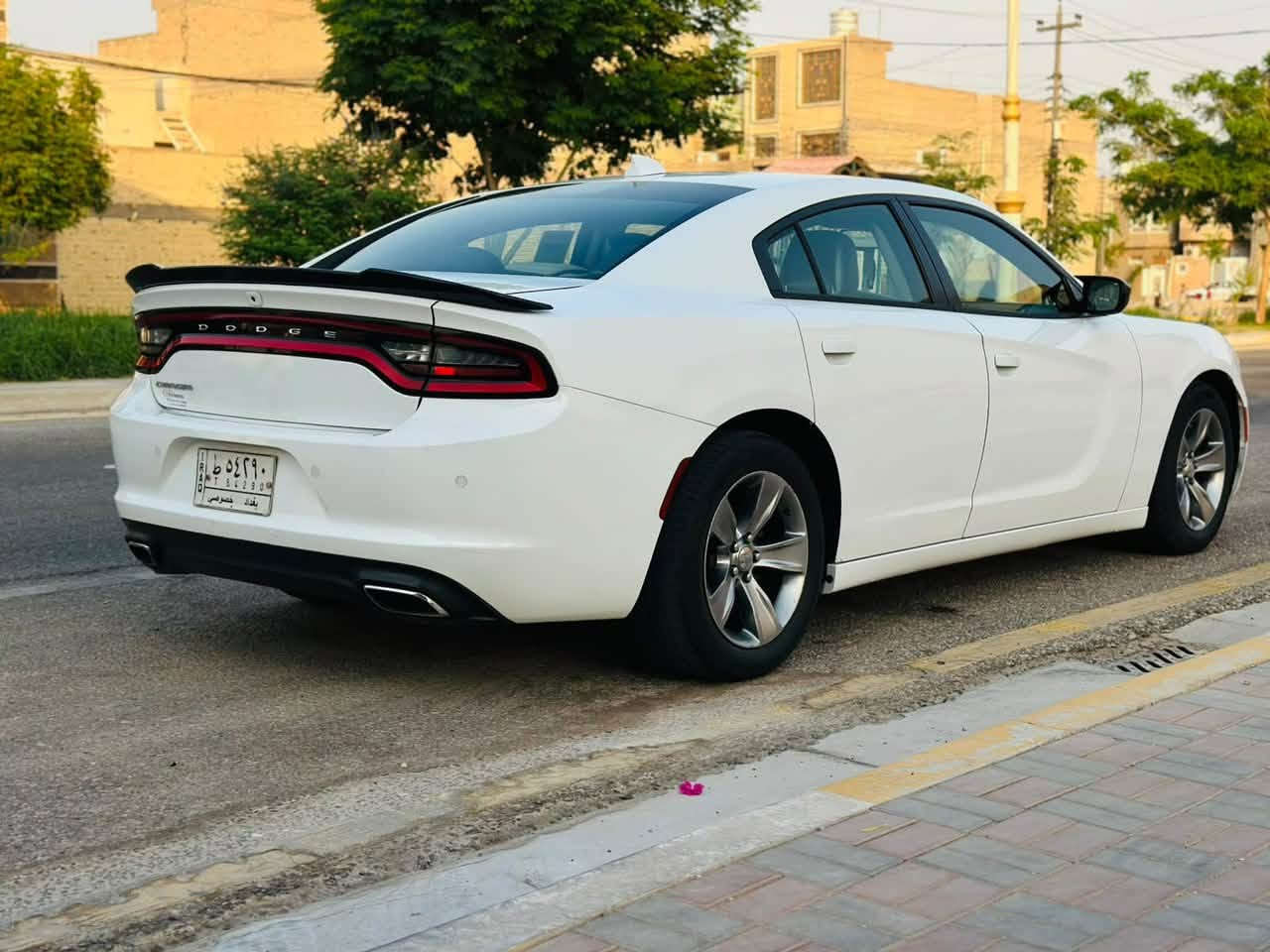دوج جارجر موديل 2018 اصل 16 امريكي مكفوله من الضربه وصبغ SXT شاشه كبيره شفتات حساسات كشنات جلد بيجي توً ويل اصل السياره جديده بمعنى الكلمهً وجاهزه من مكينه 3600وكيرً وحداديه وتخم تاير وتبريد كله جاهز مكان السياره كربلاء السعر /137/بيه مجال جدا بصيط حق الجيه الاستفسار اكثر ***********/
