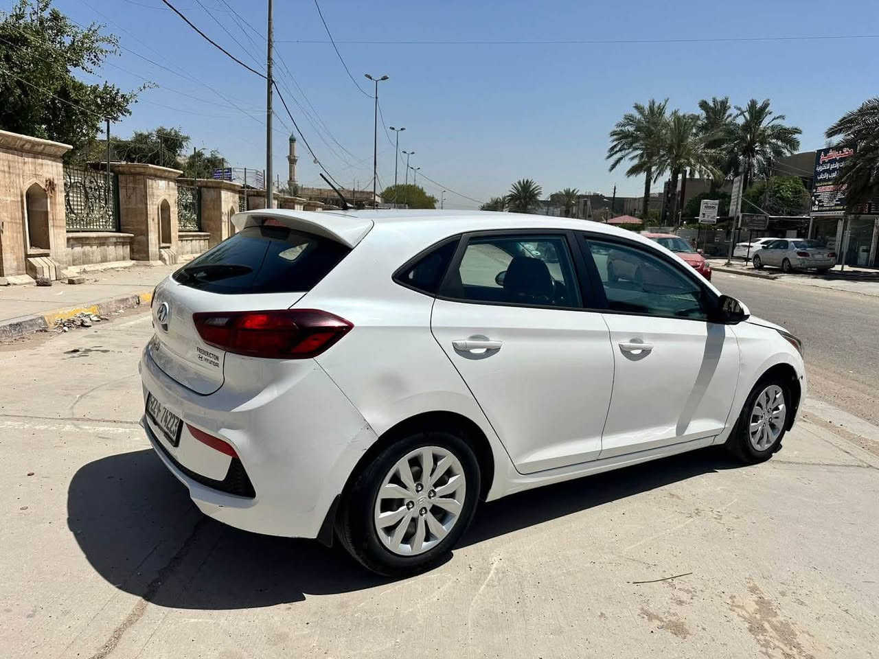 سلام عليكم          اكسنت للبيع موديل 2020وارد امريكي محرك 1600 دوش كير at كفاله بيه ربع بنيد وبارد باب لصدر  رقم اربيل اتريد وكاله اتريد تحويل سعر 95 وبيه مجال ***********مكانه بغداد العامريه
