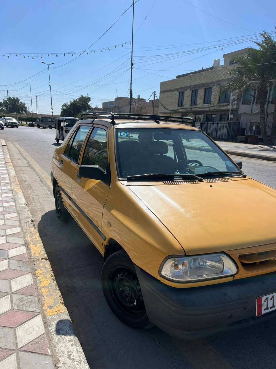 سايبا للبيع مديل 16السياره مكفوله من كلشي محرك وكير جدد تبريد ثلج تدفه شغاله باتري جديد زوج تايرات جدد هزه جديده بسمي رقم انكليزي السياره مابيهه اي ضربه ولا برغي مفتوح بيهه الجاملغ الامامي فقط مرشوش نصه لا مفتوح ولا مبدل الباقي كفاله السياره بسمي سعرهه ٤٠ بيهه مجال قليل كلش غرامه هيه مصفره موجوده بل حريه ***********
