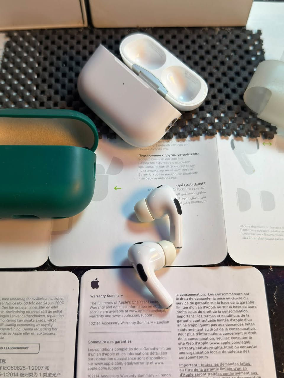 ايربودز برو 2 (( تايب سي )) 
apple air pods gn2 type-C 💎
سماعة اصلية ✅ شرط الفحص 
شرق اوسط 🇦🇪 تايب سي 
كاملة وياهة كارتونة و كيبل و حافظة 
نظافة 100‎%‎ 🫧
مستخدمة قليل جداً 
(( 185 الف 🔥 ))  بيهة مجال قليل 
بغداد - الدورة 
***********  
***********  (( واتساب فقط )) ✅

