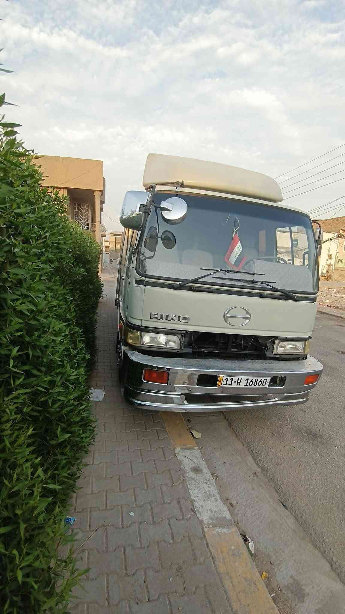 سلام عليكم هينو طيره مديل 1994 سته وربع مكينه بخار بلا تنقيص كير حداديه تخم تاير امامي 17ونص وخلفي 19ونص رقم بغداد بسمي تحويل ثاني يوم سنويه 30 سعر خاص مكان نجف رقم هاتف ***********
