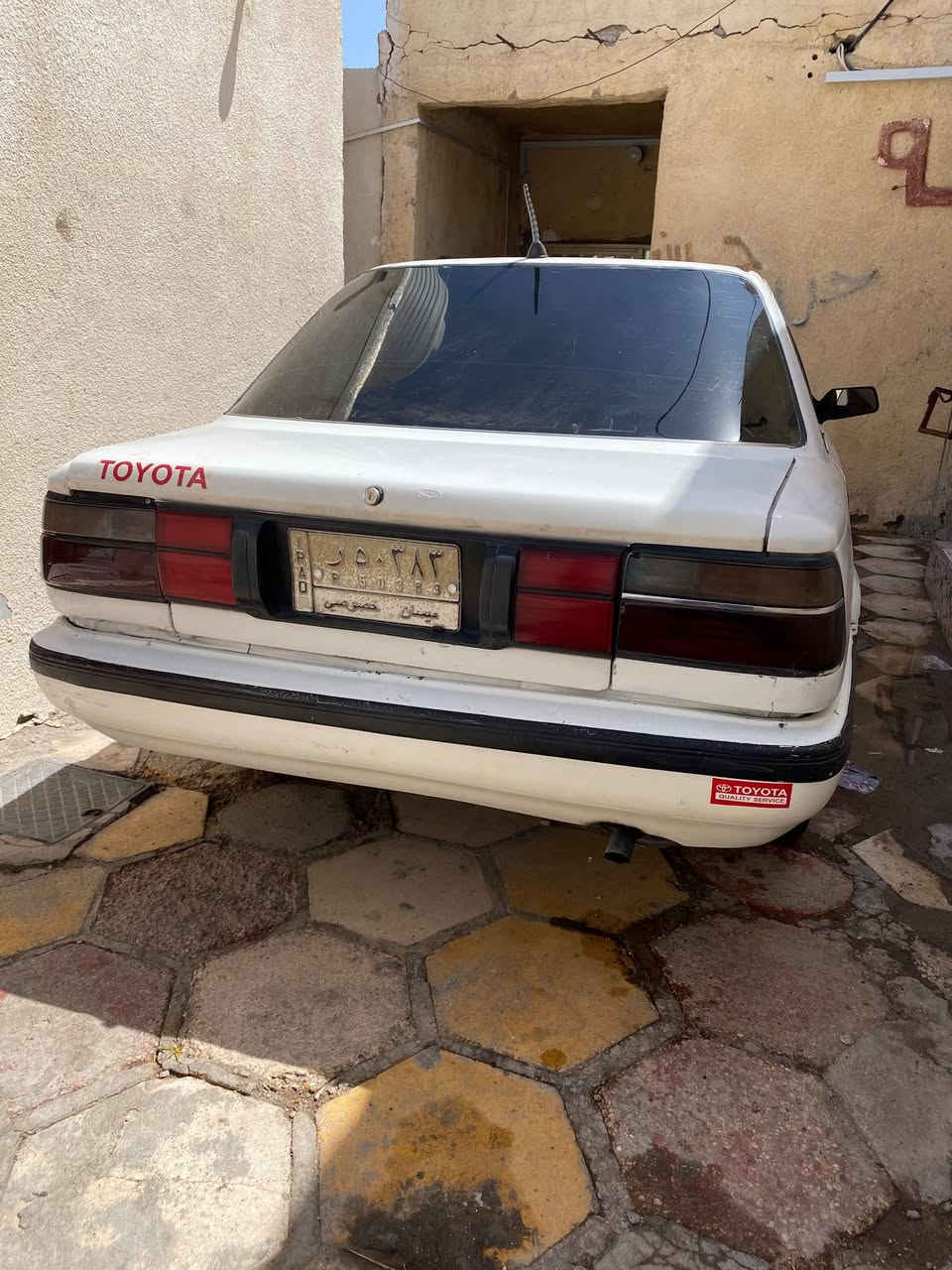 سياره كورله مديل 1990 السياره جاهزه من كلشي كير محرك كفاله الشكره شوف العين كهربئيات كله شغاله السعر 32 وبيه مجلل الساره جاهزه مال تكسي بيه خبزه التبريد غير شغال رغم الماني منتهي السنويه ***********
